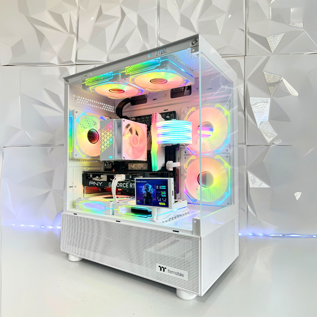 X SNOW 1 PC - RTX 5060 - RYZEN 5-5500 - 16GB RAM - 512GB SSD