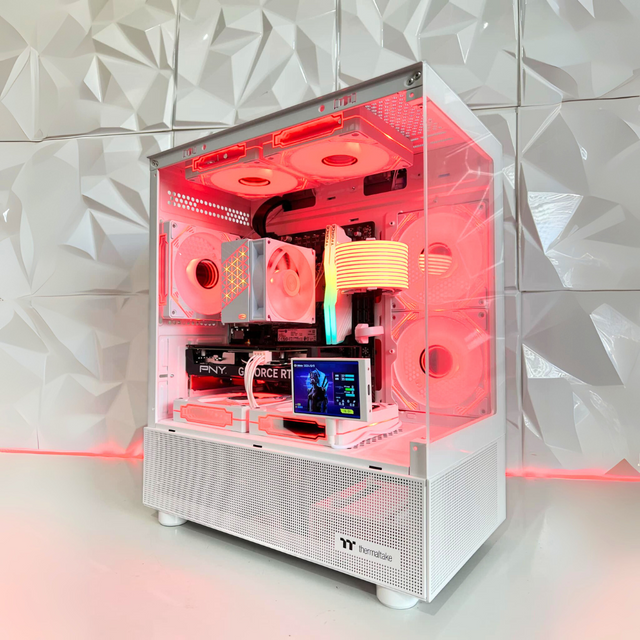X SNOW 1 PC - RTX 5060 - RYZEN 5-5500 - 16GB RAM - 512GB SSD
