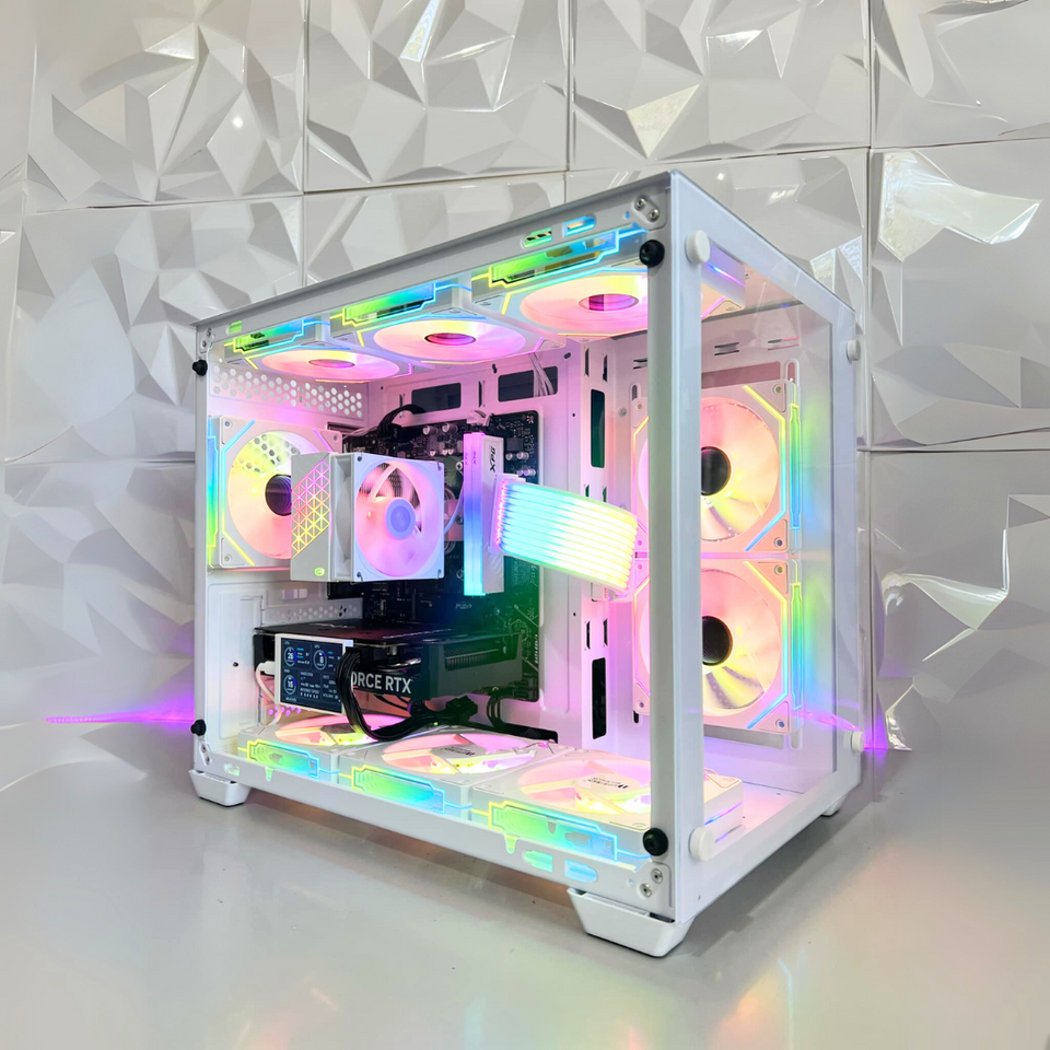 ❄️WINTER SALE❄️ ETHEREAL SNOW - RTX 5060 - 5060 Ti - RX 9060 XT - 5070 PC