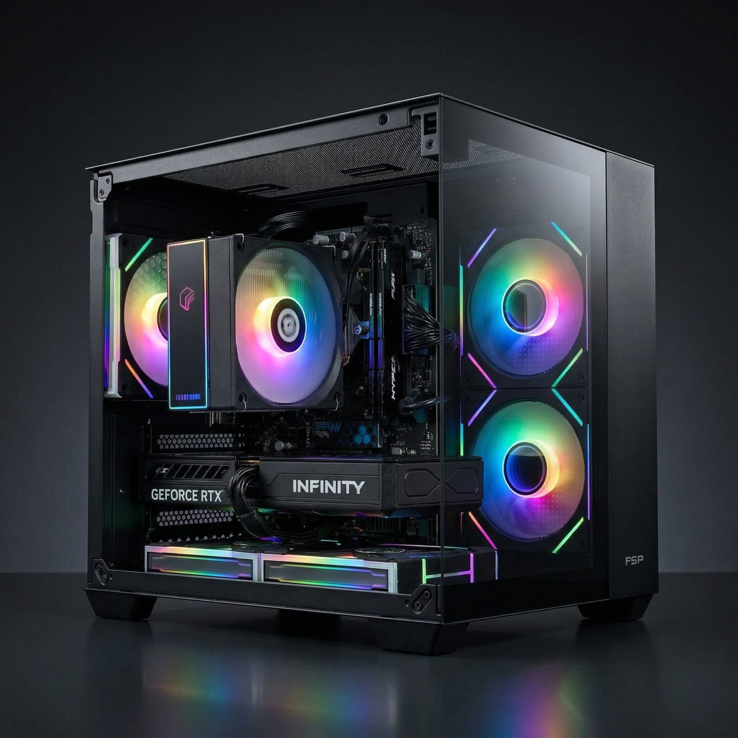 Ryzen 7 5700X PC RTX 5060 8GB | 32GB RAM 1TB SSD | WiFi 6 |2Y