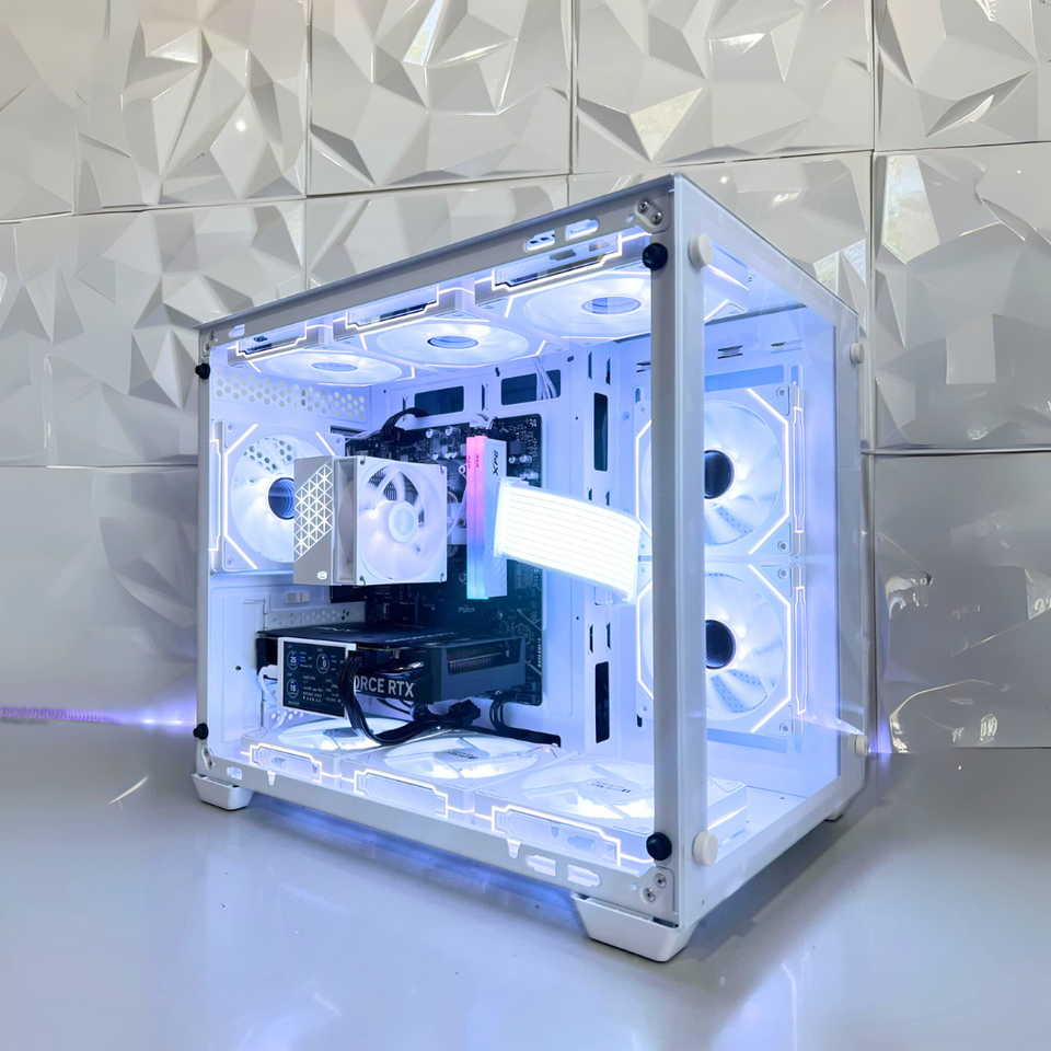 ❄️WINTER SALE❄️ ETHEREAL SNOW - RTX 5060 - 5060 Ti - RX 9060 XT - 5070 PC