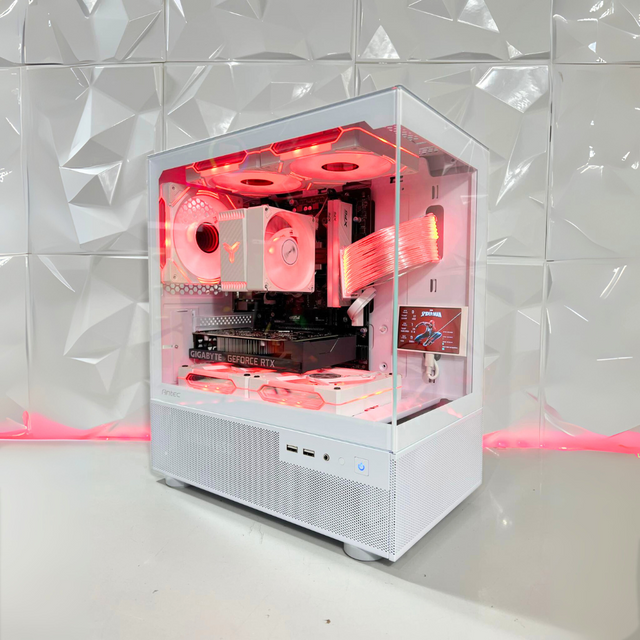 ANTEC x SNOW PC - RTX 5070 12GB - R5-7500F - 7800X3D - 9800X3D