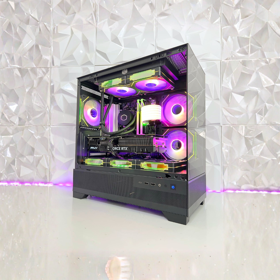 ๐XMAS SALE๐OBSIDIAN PC - RTX 5070 - i7-14700F - 32GB RAM - 2TB SSD/HDD
