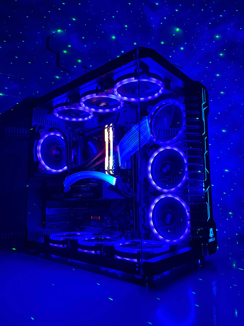 K-ZURA LV 1 - GAMING & WORK PC - RTX 5060 - 5060 Ti - RX 9060 XT - 5070 PC