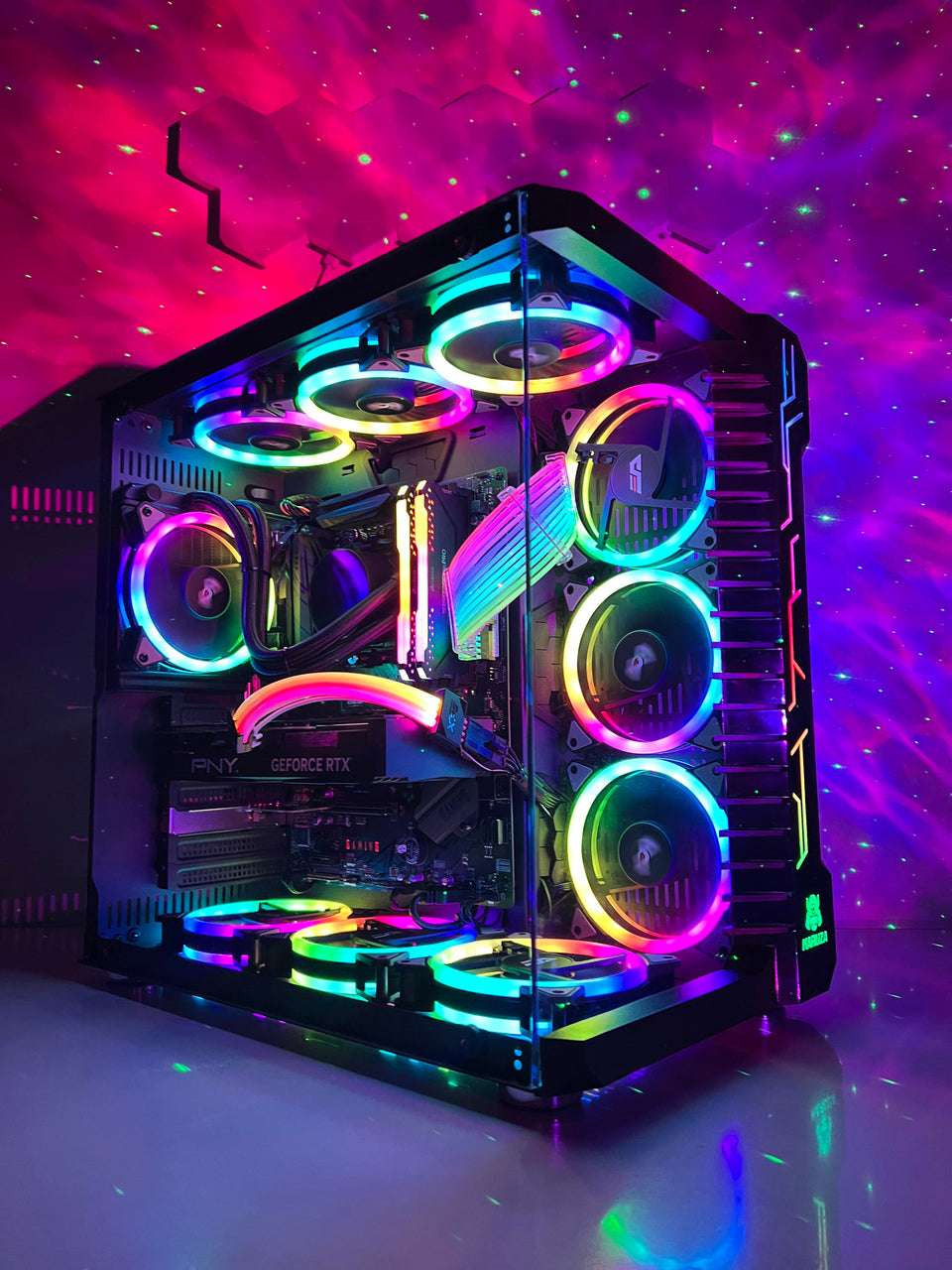 K-ZURA LV 1 - GAMING & WORK PC - RTX 5060 - 5060 Ti - RX 9060 XT - 5070 PC