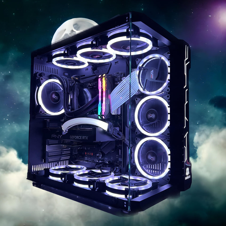 K-ZURA LV 1 - GAMING & WORK PC - RTX 5060 - 5060 Ti - RX 9060 XT - 5070 PC