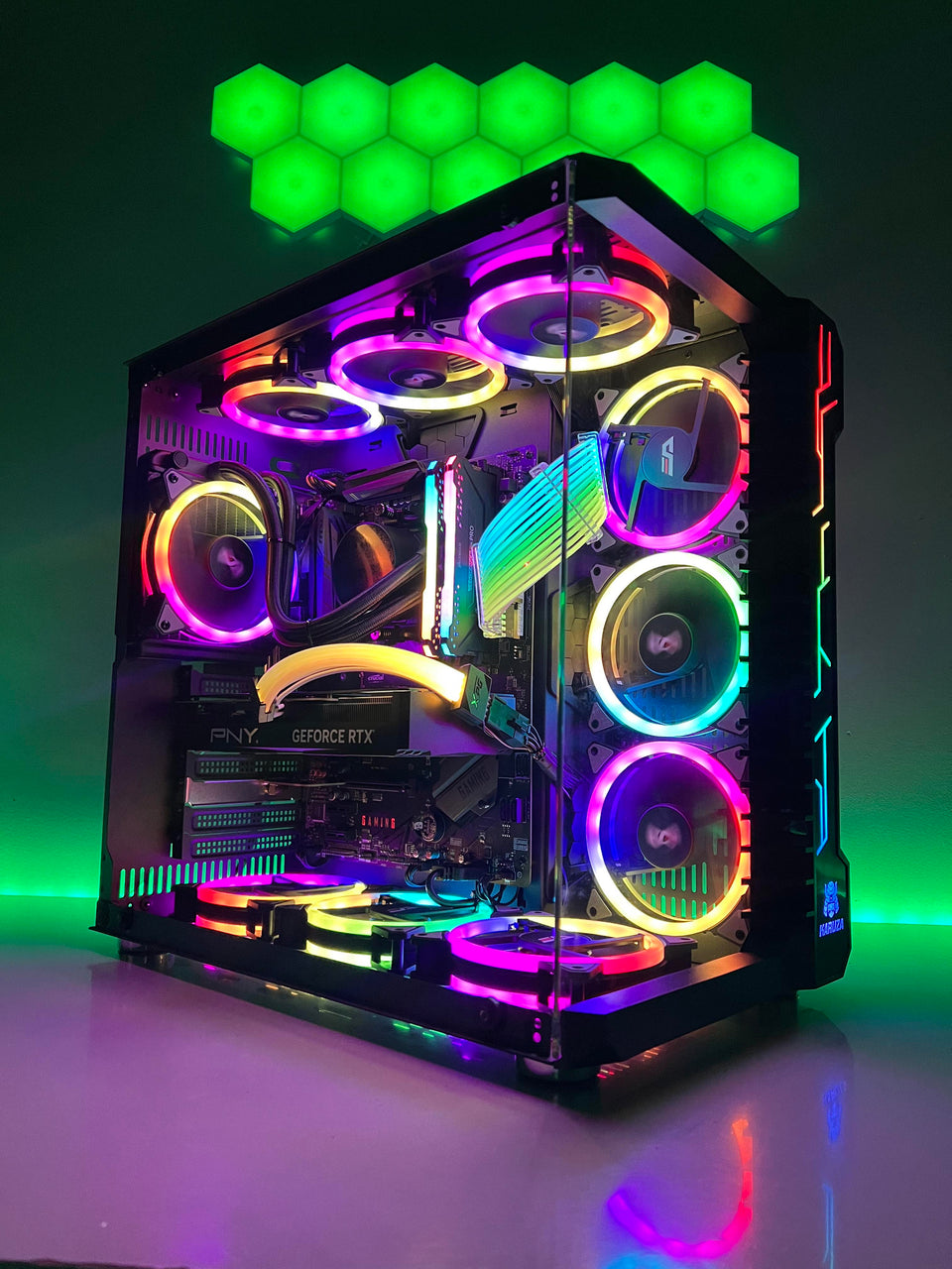 K-ZURA LV 1 - GAMING & WORK PC - RTX 5060 - 5060 Ti - RX 9060 XT - 5070 PC