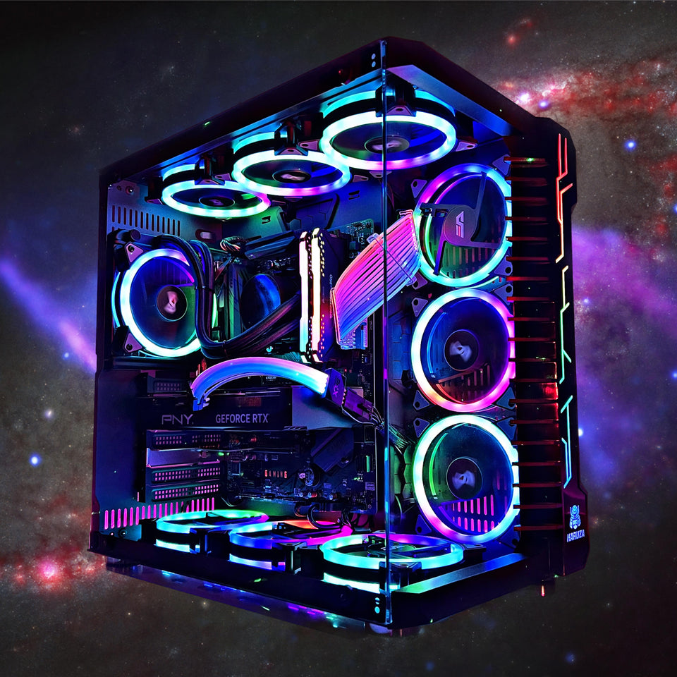 K-ZURA LV 1 - GAMING & WORK PC - RTX 5060 - 5060 Ti - RX 9060 XT - 5070 PC
