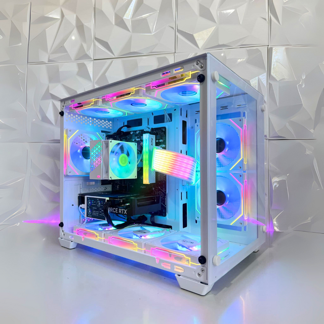 ETHEREAL SNOW - RTX 5060 - 5060 Ti - RX 9060 XT - 5070 PC