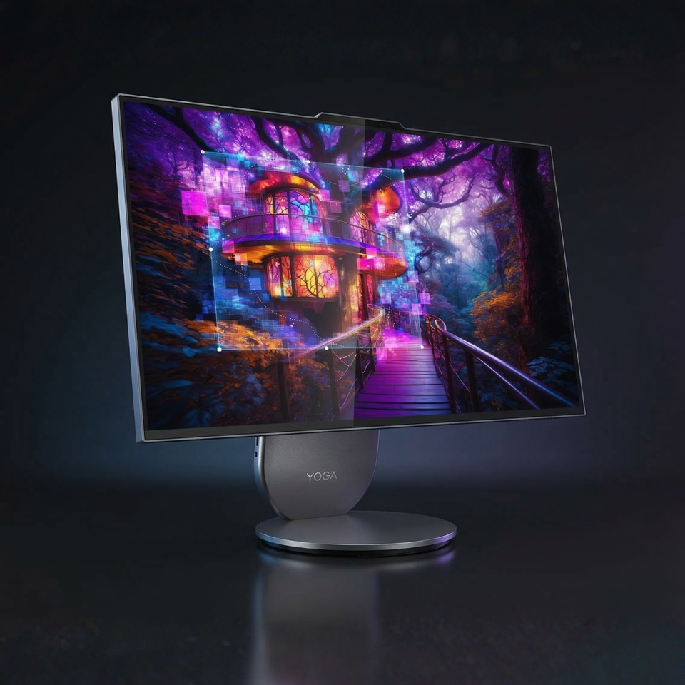 Lenovo Yoga AIO 27 - Ultra 9 285H - 32GB DDR5 - 1TB SSD - RTX 4050 - QHD 120Hz