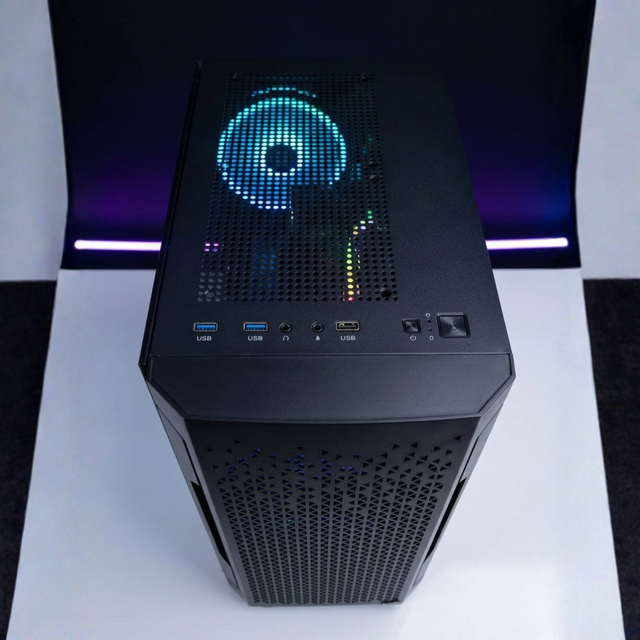 🈹MONTHLY SALE🈹TRINITY ONYX PC - RTX 5050 & 5060 - RYZEN 5-5500/5700X