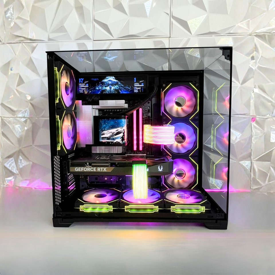 🈹FEB BIG SALE🈹VISION ONYX PC - RTX 5070 Ti - RYZEN 7-9850X3D - 32GB - 2TB SSD