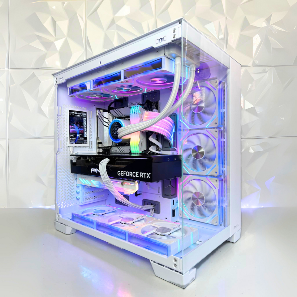 ❄️WINTER SALE❄️CRYSTAL PC - RTX 5080 - R7-7800X3D - R9-9950X3D - Intel Ultra