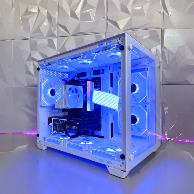ETHEREAL SNOW - RTX 5060 - 5060 Ti - RX 9060 XT - 5070 PC