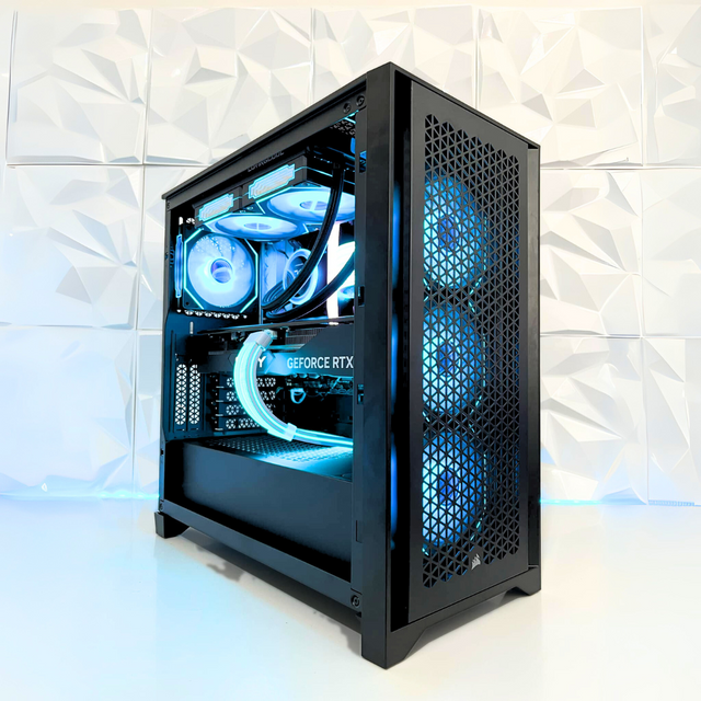 CORSAIR 4000D PC - RTX 5080 - R7-7800X3D - 9950X3D - Intel Ultra