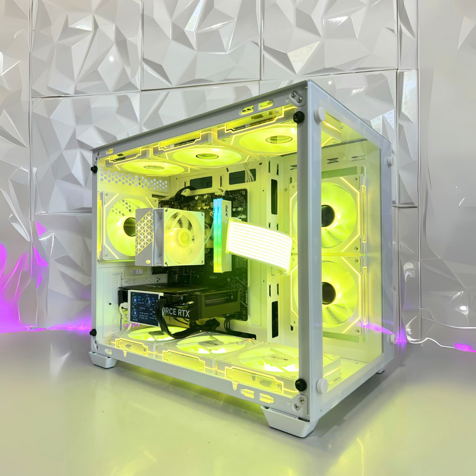 ❄️WINTER SALE❄️ ETHEREAL SNOW - RTX 5060 - 5060 Ti - RX 9060 XT - 5070 PC