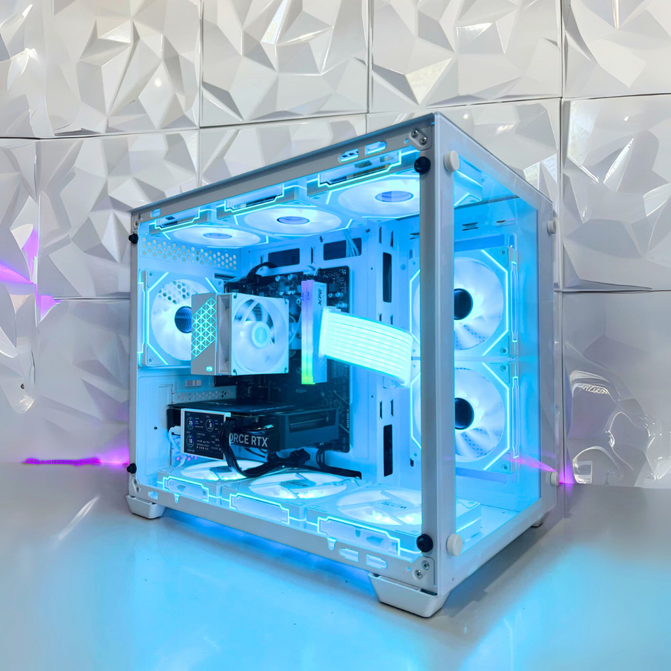 ❄️WINTER SALE❄️ ETHEREAL SNOW - RTX 5060 - 5060 Ti - RX 9060 XT - 5070 PC