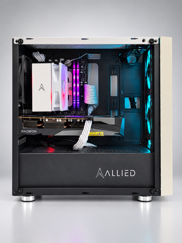 🔥BLACK FRIDAY SALE🔥SS1 GAMING PC | RX 6650 XT (RTX 5050) | Ryzen 5-5600 | 16GB RAM | 1TB SSD