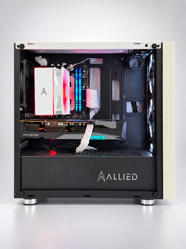🔥BLACK FRIDAY SALE🔥SS1 GAMING PC | RX 6650 XT (RTX 5050) | Ryzen 5-5600 | 16GB RAM | 1TB SSD