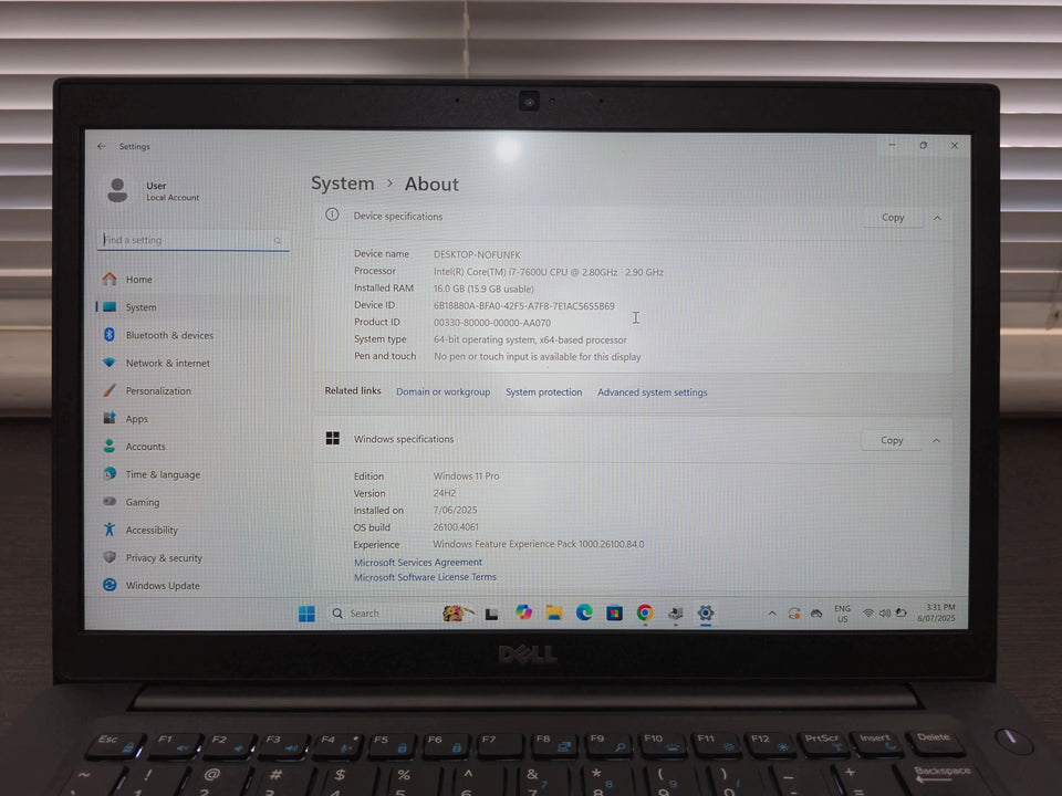 š„BLACK FRIDAYš„Dell Latitude 7480 - i7-7600U - 16GB RAM - 256GB SATA SSD - FHD