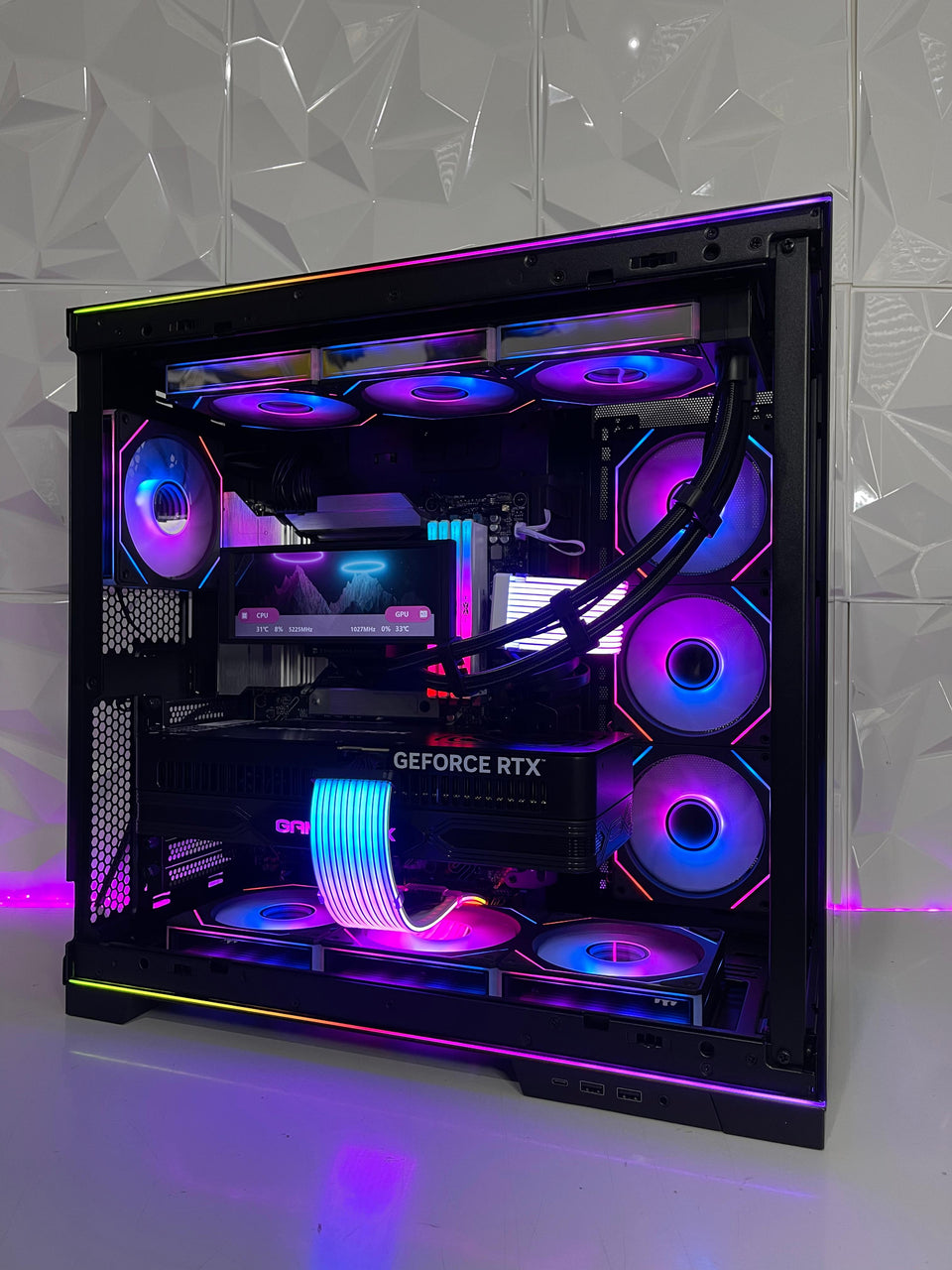 Lian Li EVO RGB X ONYX PC - RTX 5090 - RYZEN 7800X3D/9950X3D & INTEL ULTRA