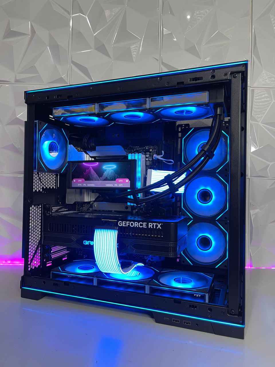 Lian Li EVO RGB X ONYX PC - RTX 5090 - RYZEN 7800X3D/9950X3D & INTEL ULTRA