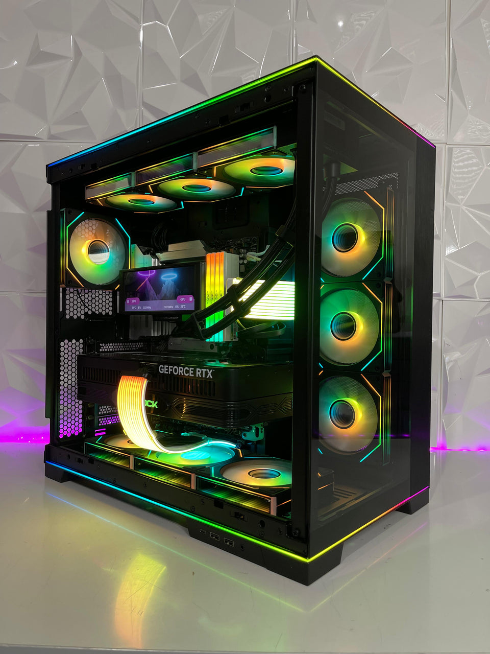 Lian Li EVO RGB X ONYX PC - RTX 5090 - RYZEN 7800X3D/9950X3D & INTEL ULTRA