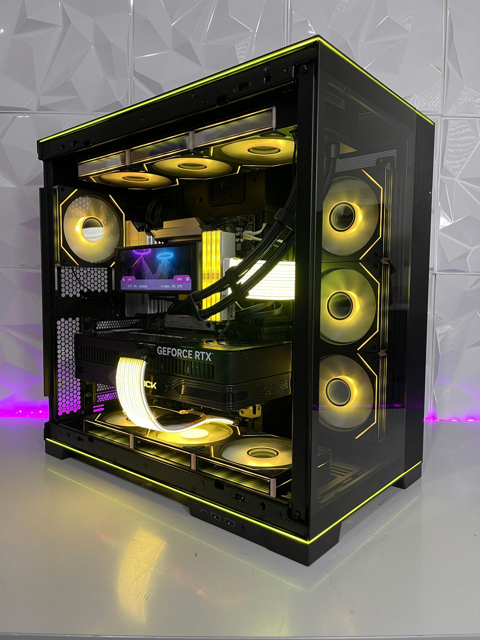 Lian Li EVO RGB X ONYX PC - RTX 5090 - RYZEN 7800X3D/9950X3D & INTEL ULTRA