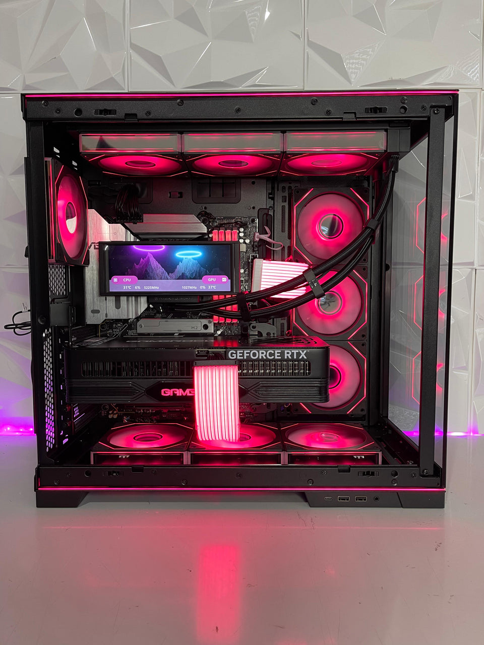 Lian Li EVO RGB X ONYX PC - RTX 5090 - RYZEN 7800X3D/9950X3D & INTEL ULTRA