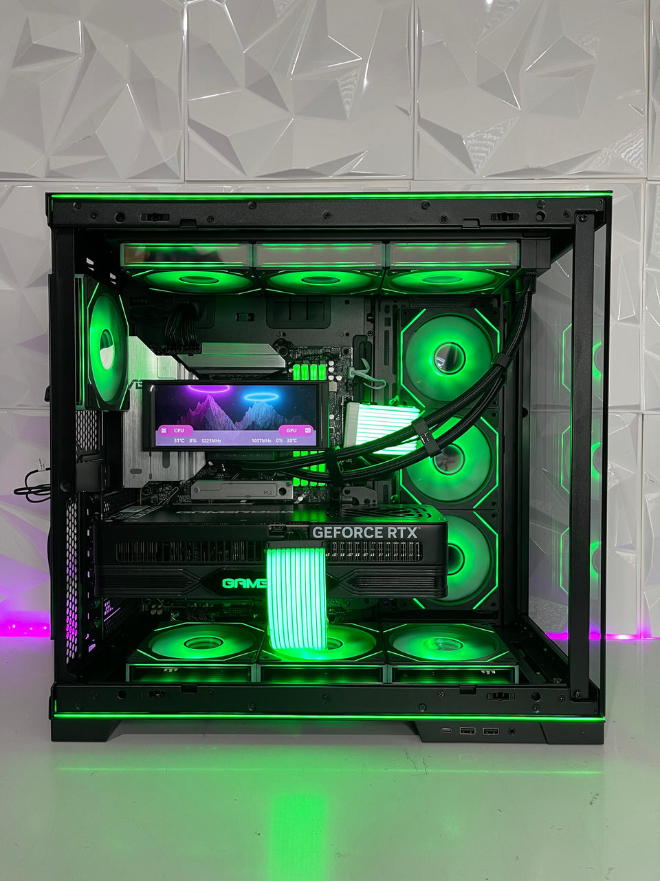 Lian Li EVO RGB X ONYX PC - RTX 5090 - RYZEN 7800X3D/9950X3D & INTEL ULTRA