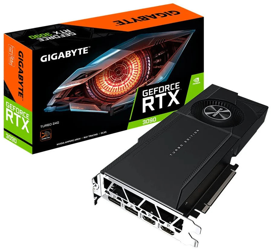 🔥EOFY🔥(In Stock) Gigabyte RTX 3090 24GB G6X Turbo Dual-Slot GPU | 1Y WTY