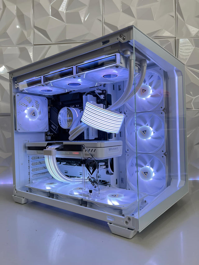 ANTEC C5 SNOW - RTX 5070/5070 Ti - R5-7500F – 7800X3D - 9950X3D