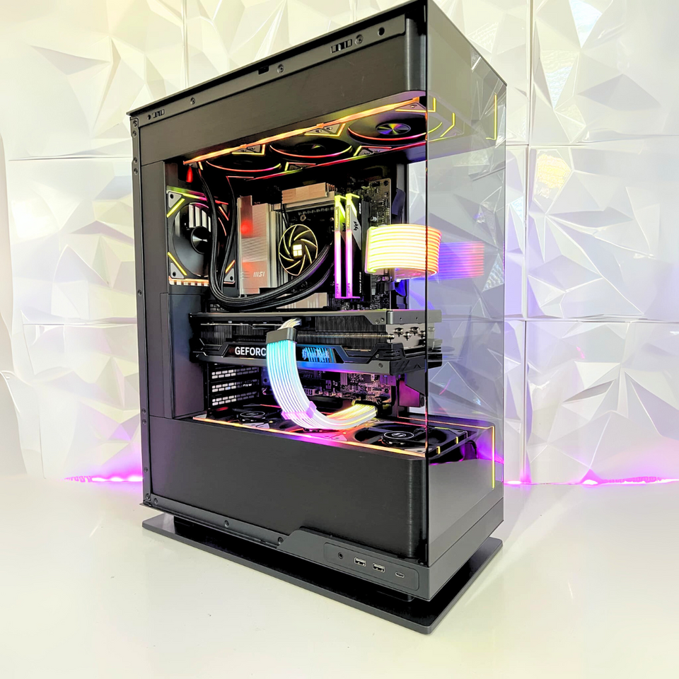 PHANTEKS EVOLVE PC - RTX 5090 - RYZEN 7800X3D - 9950X3D & INTEL ULTRA