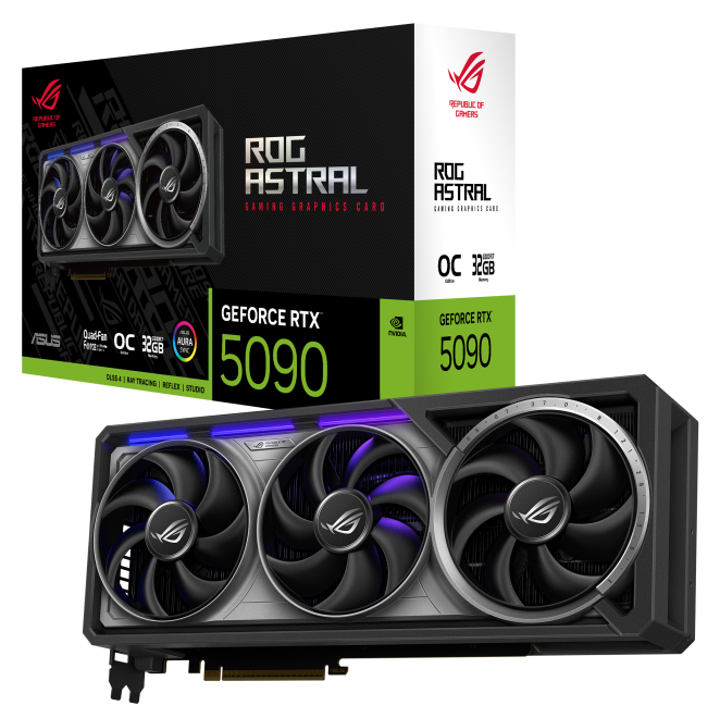 Asus ROG Astral GeForce RTX 5090 32GB GDDR7 OC Edition Graphics Card - OPEN BOX