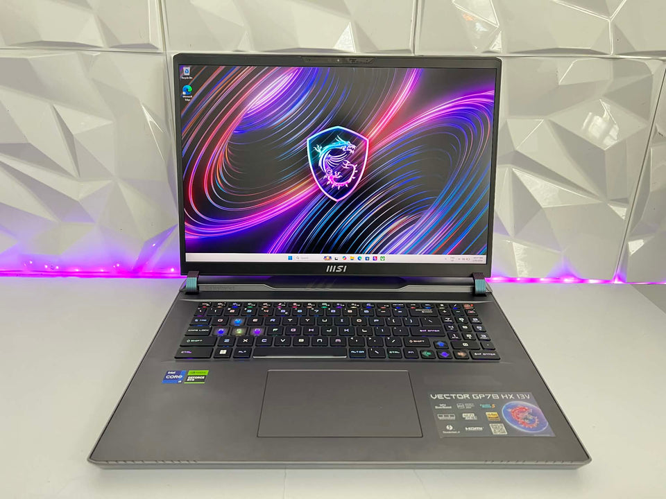 MSI VECTOR GP78 HX 13V – i9-13980HX | 32GB | 1TB SSD | RTX 4090 | 2K 240Hz | 6M WTY