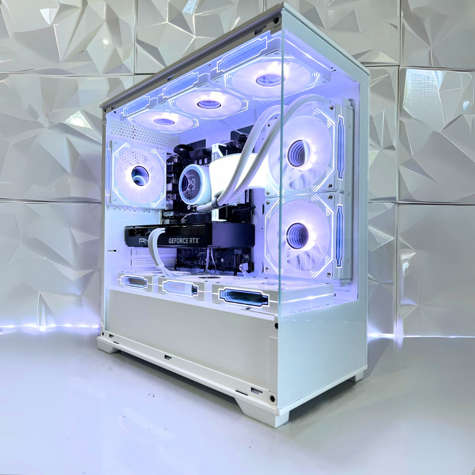 ☀️SUMMER SALE☀️X SNOW XL PC - RTX 5070/5070 Ti - R5-7500F – 7700 - 9800X3D