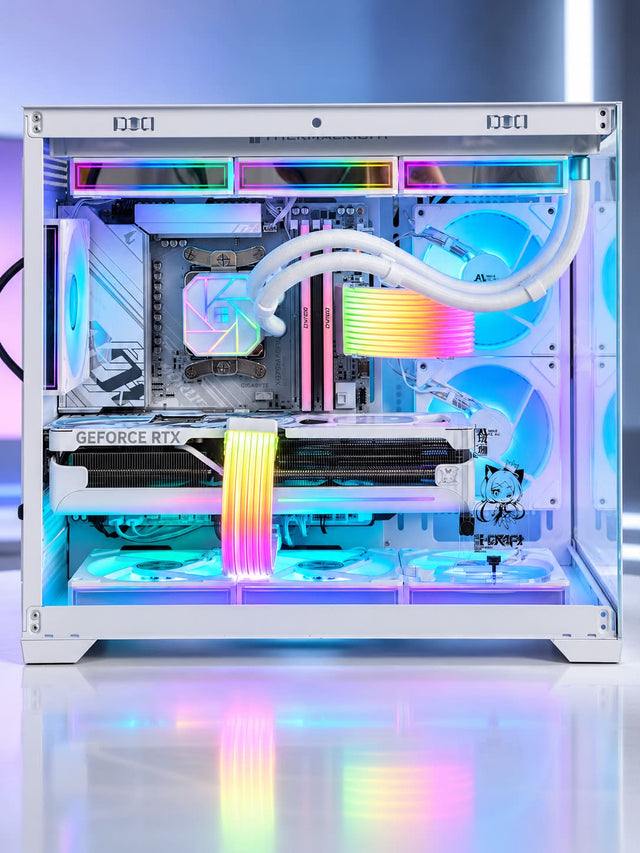 🏷️BLACK FRIDAY🏷️TOPAZ SNOW PC | RTX 5070/Ti/5080 | RYZEN 7-7700/7800X3D