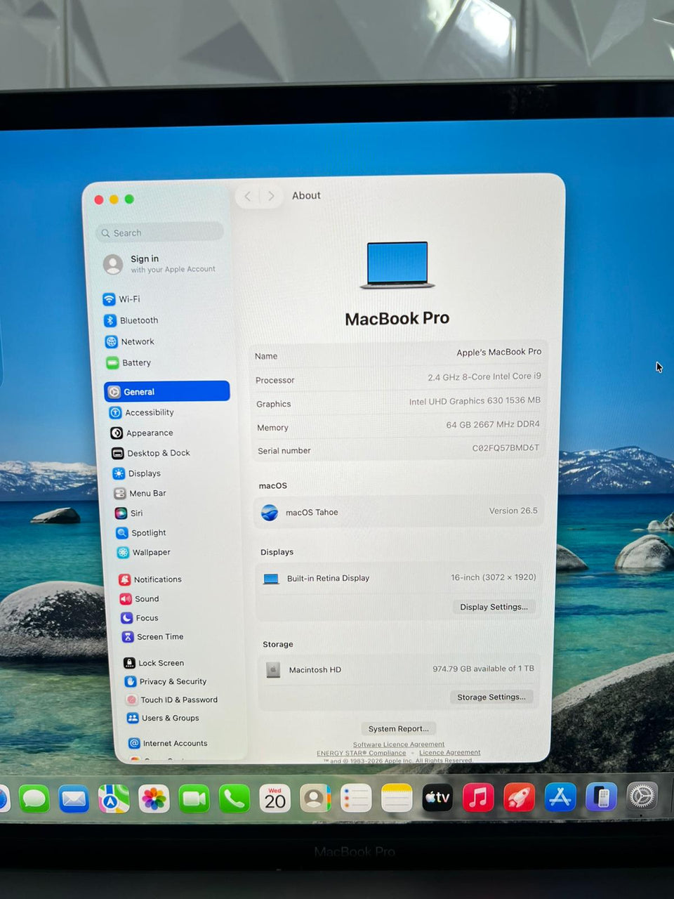 🔥EOFY🔥Macbook Pro 16 2019 - i9-9980HK - 64GB RAM - 1TB SSD - 5500M - 1Y WTY