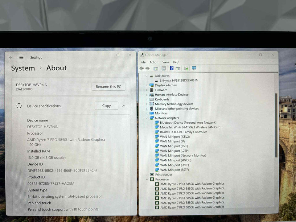 š„BLACK FRIDAYš„Lenovo Yoga L13 TS - R7-5850U - 16GB RAM - 512GB SSD - FHD IPS
