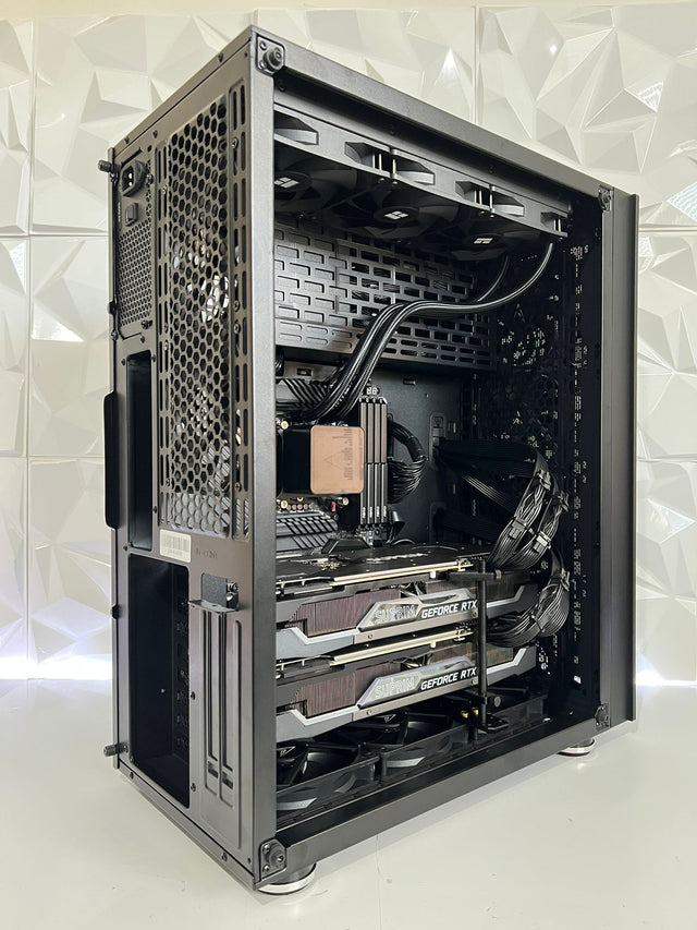CHINOOK AI AGENT PC - Intel i9 - 2 x RTX 3090 48GB - 64GB RAM - 2TB SSD - 1500W