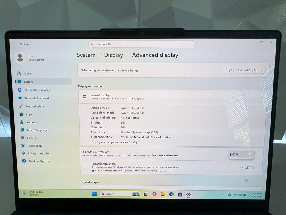 Lenovo Ideapad Slim 5 - Ultra 7 155H - 32GB RAM - 1TB SSD - OLED - 1Y WTY