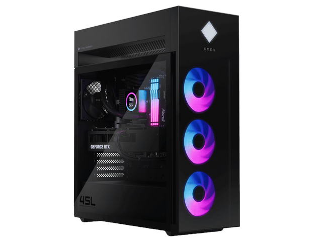 (EX-DEMO) OMEN BY HP 45L PC – Ultra 9 285K | 32GB DDR5 | 1TB SSD | RTX 5080 | 2Y WTY