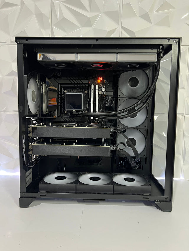 Lian Li AI AGENT PC - i9-10900K - 2 x RTX 3090 48GB - 64/128GB RAM - 2TB SSD - 1500W