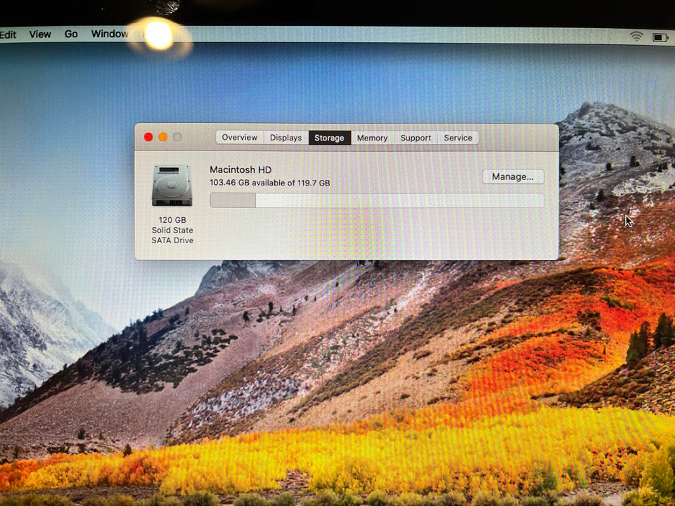 (FREE SHIP) Macbook Pro 13 2012 - Intel i7 - 8GB RAM - 120GB SSD - MacOS Catalina