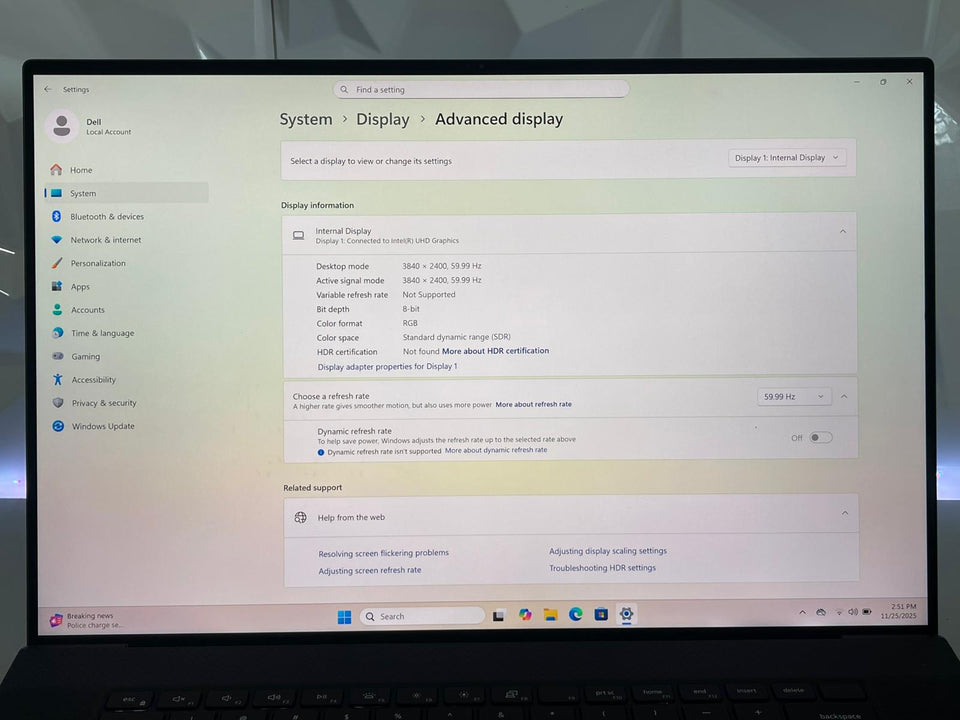 🔥BF🔥Dell XPS 17 9710 – i7-11800H | 32GB RAM | 1TB SSD | RTX 3060 | 4K Touchscreen
