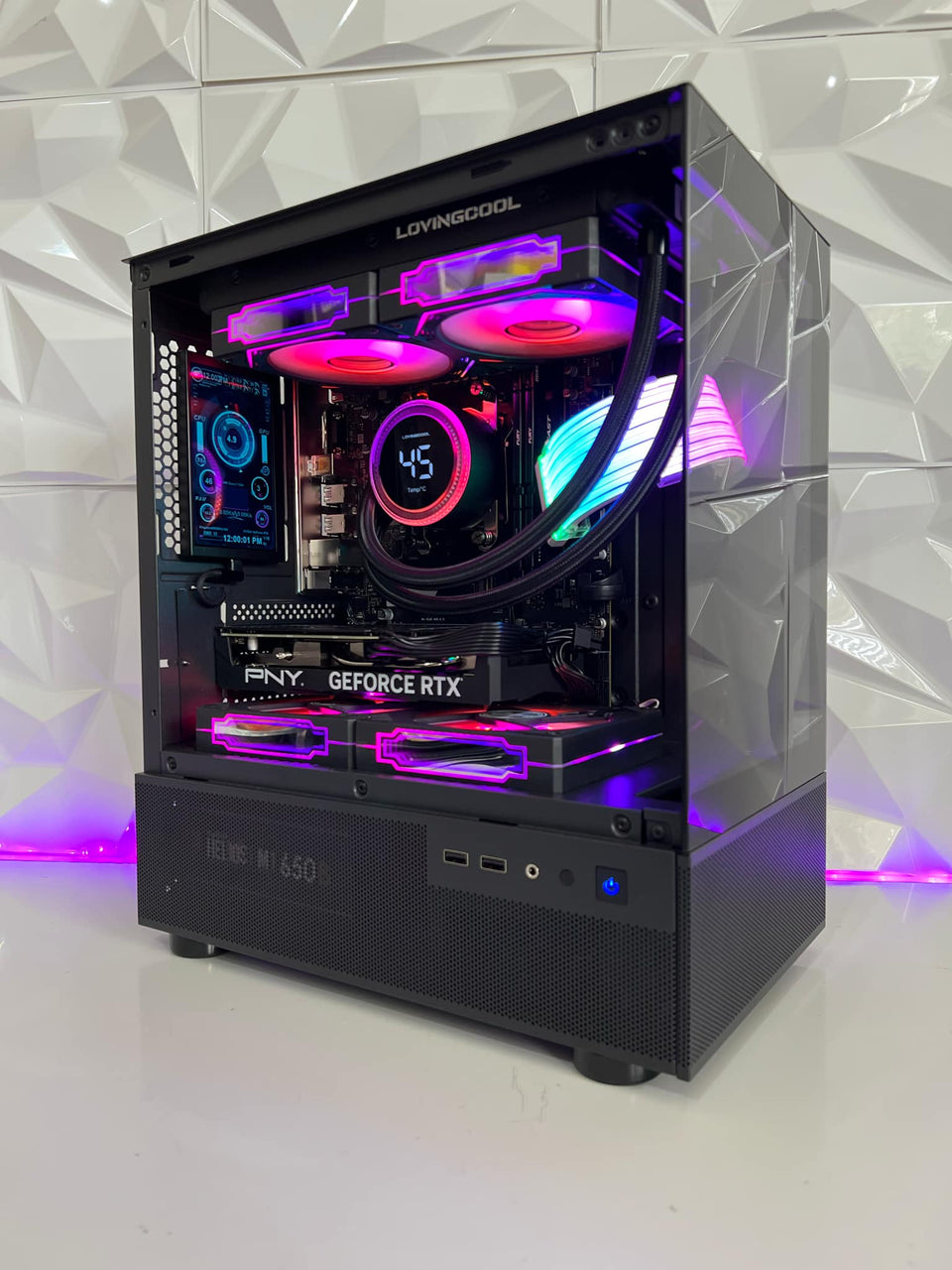 šXMAS SALEšONYX 3 PC - RTX 5070 - RYZEN 7-7700 - 32GB DDR5 RAM - 1TB SSD