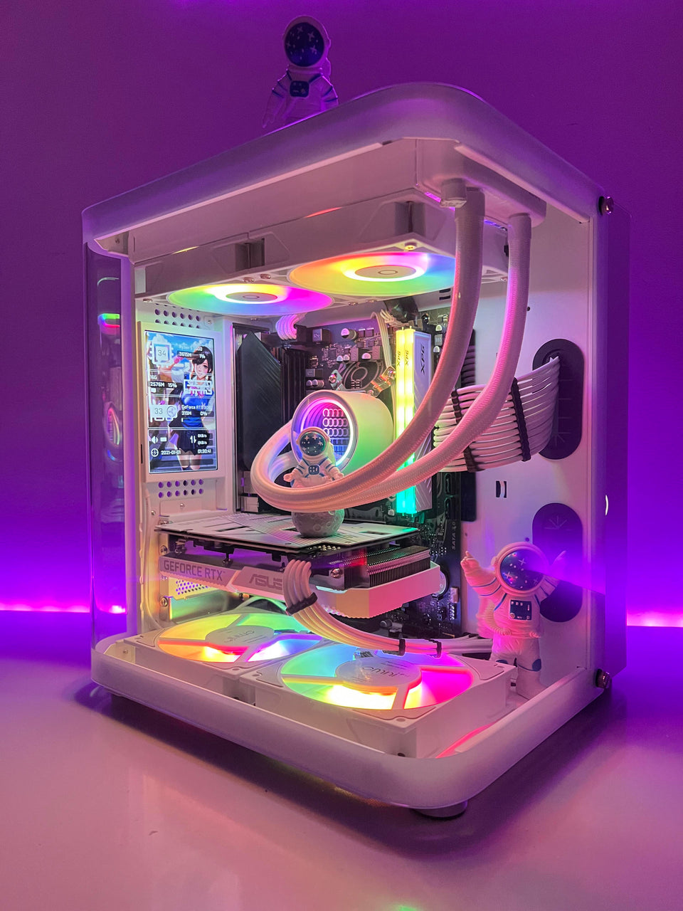 ❄️WINTER SALE❄️ MiniMeg x SNOW 3.0 - RTX 5060 - 5060 Ti - RX 9060 XT - 5070 PC