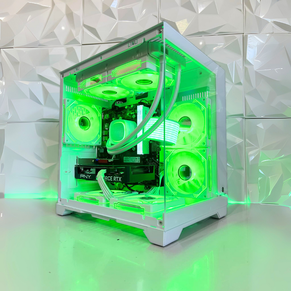 🎄XMAS SALE🎄MiniMeg x SNOW PC - RTX 5060 - 5060 Ti - RX 9060 XT - 5070