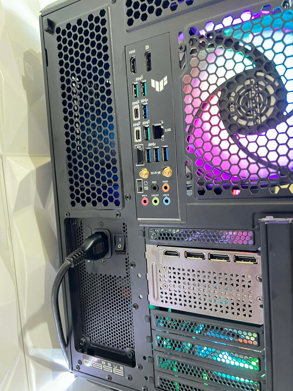 ASUS TUF GAMING PC - RYZEN 9-7900X3D - RTX 4080 - 32GB DDR5 - 1TB GEN4 SSD