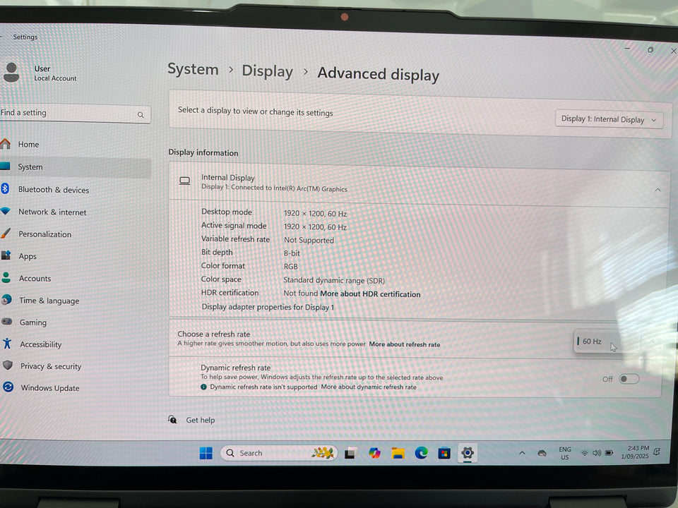 Lenovo Yoga 7 TS Laptop - Ultra 5 125H - 16GB LDDR5X - 512GB SSD - FHD+ IPS